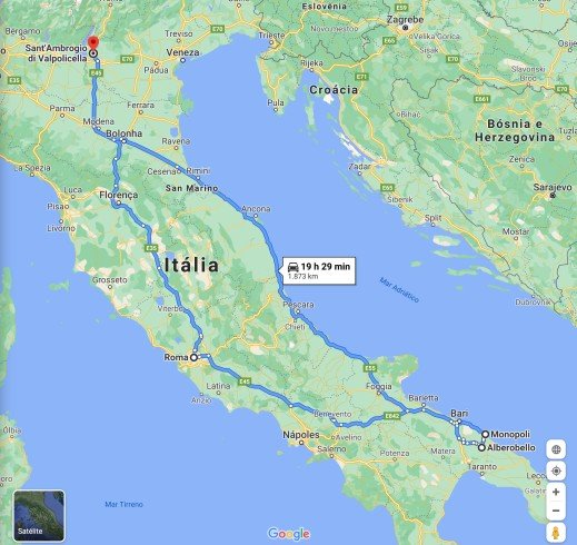 Conexão com minhas raízes – Itália